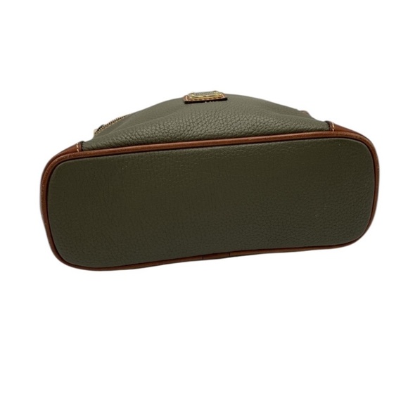 Dooney & Bourke Olive Green Pebble Grain Crossbody Bag - Picture 5 of 13